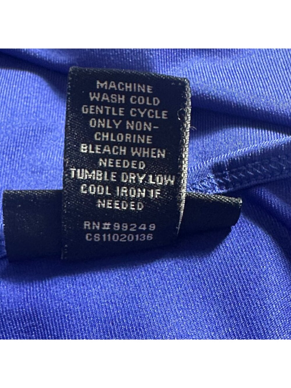 Maggie Barnes Womens Tank Top 0X 16W Royal Blue Capsule Preppy Academia - Picture 5 of 7